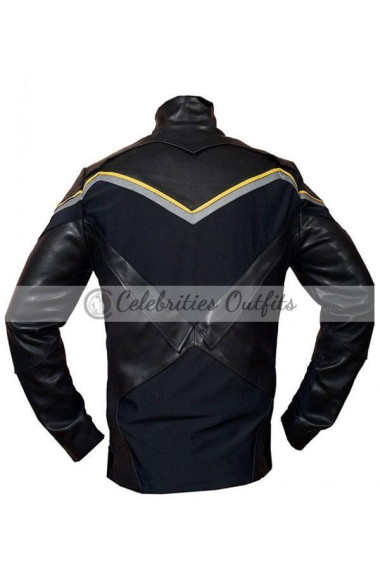 Hancock Movie Will Smith Replica Leather Costume Jacket