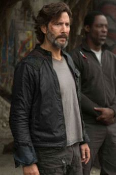 Henry Ian Cusick Marcus Kane The 100 Black Leather Jacket