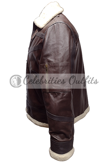 50 Cent Curtis James Jackson Power Kanan Stark Aviator Jacket power-50-cent-leather-jacket