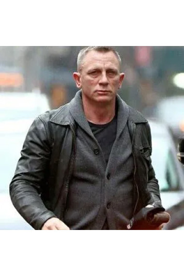 Daniel Craig Leather Jackets And Outfits