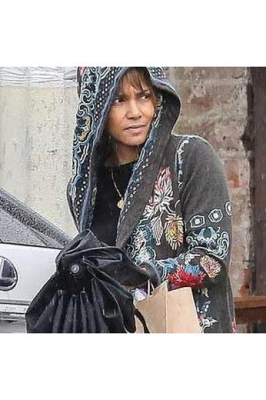 Halle Berry Cotton Coats And Leather Jackets Merchandise