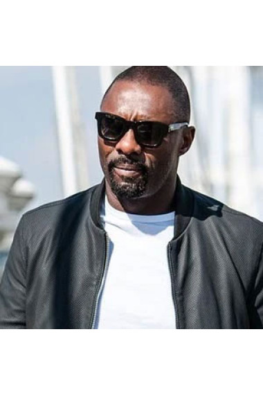 Celebrity Idris Elba Films Leather Jackets And Outfits