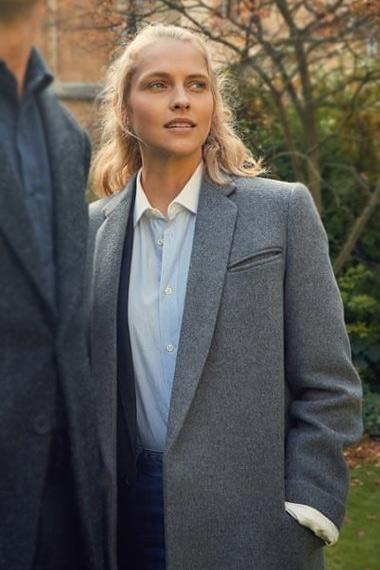 Diana Bishop A Discovery of Witches Teresa Palmer Wool Coat