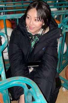 Nam On Jo Park Ji Hu All Of Us Are Dead Black Puffer Jacket