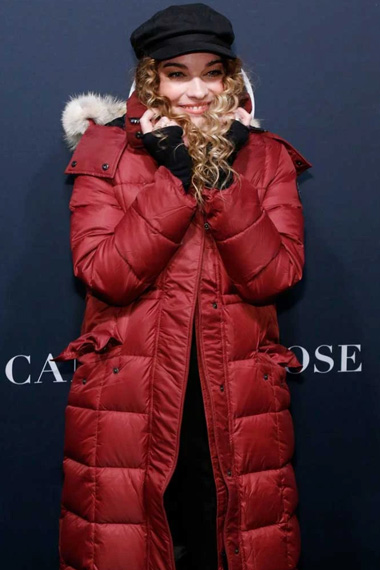 Canada Goose Annie Murphy Atigi Launch Fur Hooded Puffer Coat