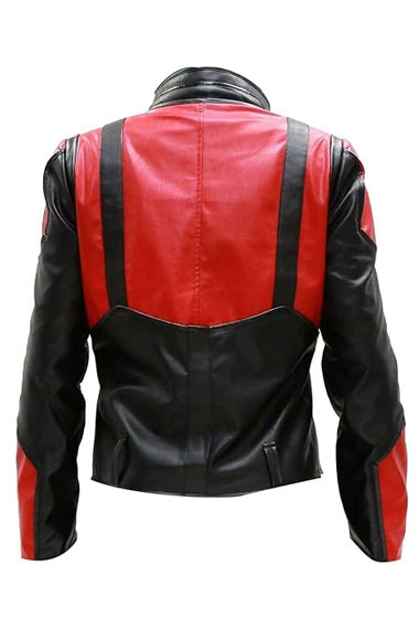 Paul Rudd Ant-Man Movie Series Scott Lang Black And Red Jacket