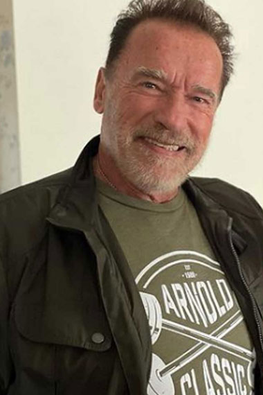 Casual Arnold Schwarzenegger Shirt-Style Green Cotton Jacket