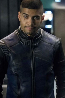 Rene Ramirez Arrow Rick Gonzalez Wild Dog Black Leather Jacket
