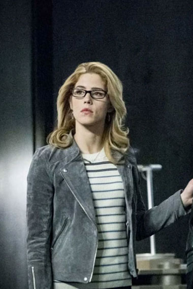 Emily Bett Rickards Overwatch Arrow Felicity Smoak Jacket