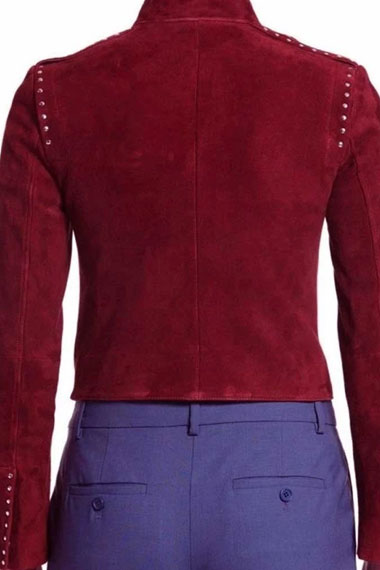 arrow-willa-holland-red-suede-jacket