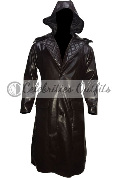 Sir Jacob Frye Assassins Creed Syndicate Black Cosplay Coat