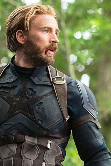 Steve Rogers Avengers Infinity War Captain America Jacket