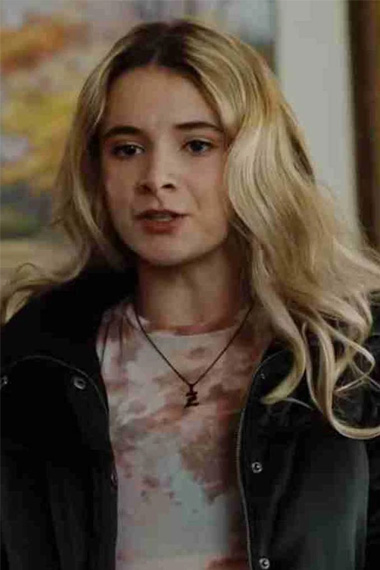 Lily Miller Bad Influence Devin Cecchetto Black Puffer Jacket