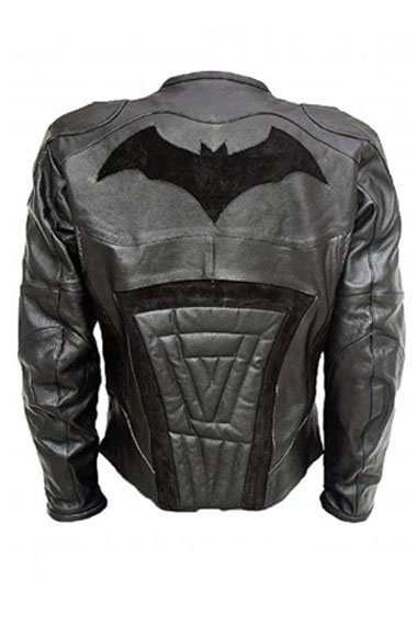 Arkham Knight Batman Bruce Wayne Grey Cosplay Leather Jacket