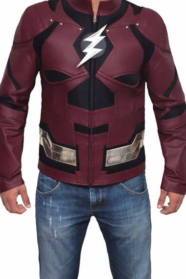 Barry Allen Justice League Ezra Miller Flash Cosplay Jacket