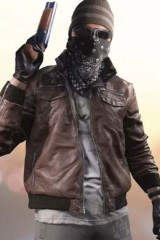 Battlefield 5 Video Game Death Dealer Cosplay Bomber Jacket