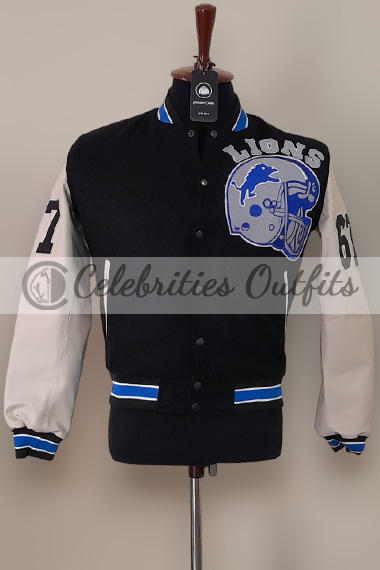 Detroit Lions Eddie Murphy Beverly Hills Cop Axel Foley Jacket
