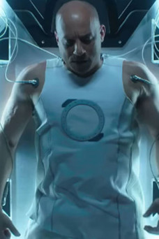 Bloodshot Vin Diesel Ray Garrison White Cosplay Cotton Vest