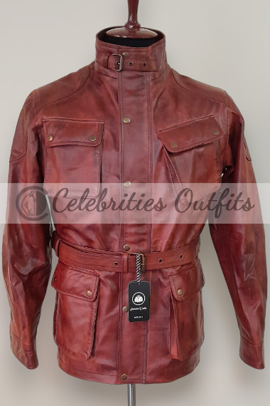 The Curious Case Benjamin Button Brad Pitt Motorcycle Jacket