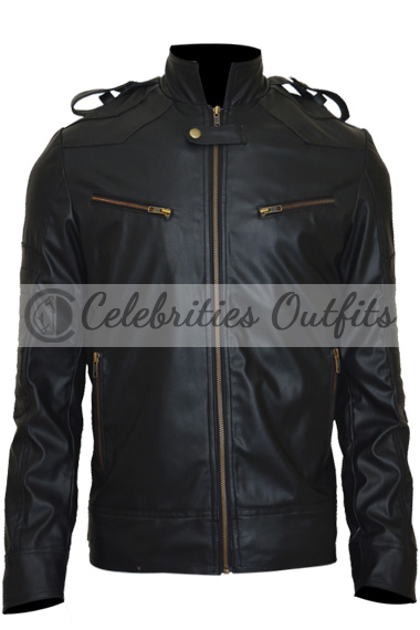 Aaron Paul Breaking Bad Jesse Pinkman Biker Leather Jacket