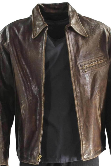 Paul Kersey Death Wish Bruce Willis Leather Jacket
