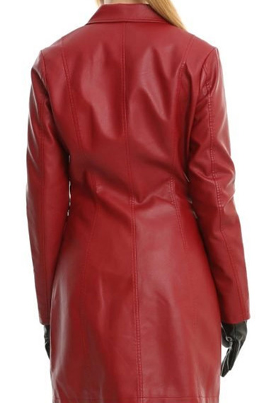 Buffy The Vampire Slayer Sarah Michelle Gellar Red Trench Coat