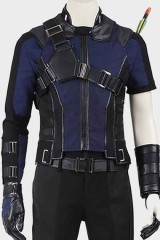 Jeremy Renner Captain America Civil War Black Cotton Vest