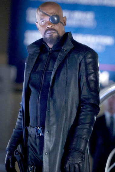 Samuel L Jackson Captain America Winter Soldier Nick Fury Coat
