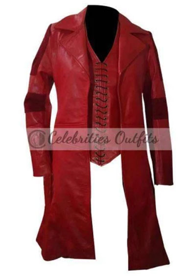 Wanda Maximoff Captain America Civil War Scarlet Witch Coat