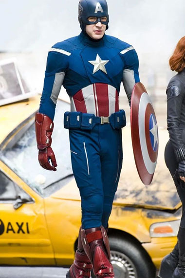 Chris Evans The Avengers Captain America Steve Rogers Jacket