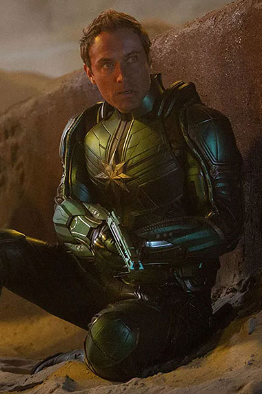Yon-Rogg Captain Marvel Jude Law Starforce Cosplay Jacket