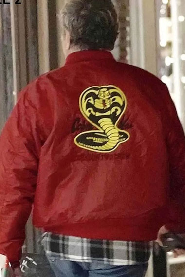 Johnny Lawrence William Zabka Cobra Kai Bomber Varsity Jacket
