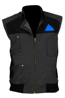 Detroit Become Human Markus RK200 Black Cotton Vest