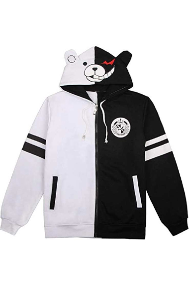 Monokuma Danganronpa Video Game Fleece Hoodie