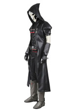 Reaper Overwatch Gabriel Reyes Hooded Black Cosplay Coat gabriel-reyes-reaper-overwatch-coat