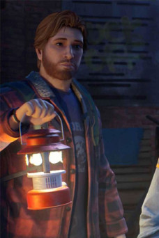 Eric Emery Life is Strange True Colors Ryan Lucan Plaid Jacket