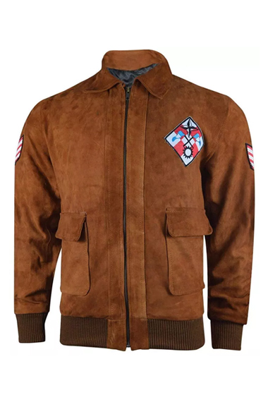 Ryo Hazuki Shenmue Brown Cosplay Bomber Jacket