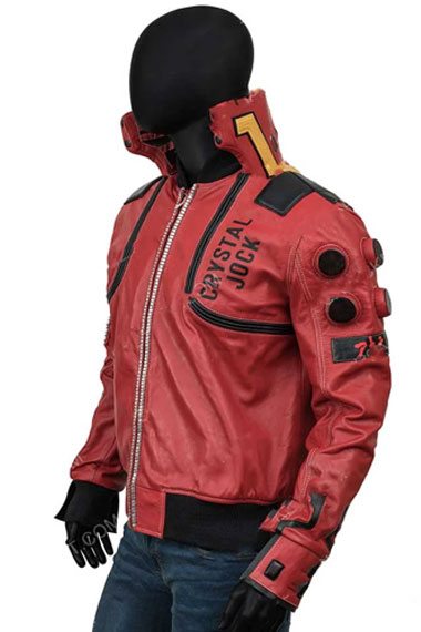Cyberpunk 2077 Gaming Akira Kaneda Capsule Red Cosplay Jacket
