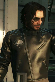 Johnny Silverhand Keanu Reeves Cyberpunk 2077 Cosplay Jacket