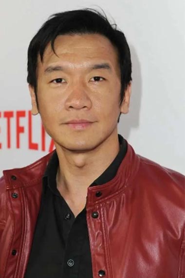 Los Angeles Chin Han Daredevil Premiere Red Leather Jacket