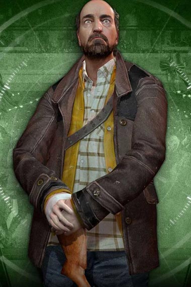Tom Pickton Dead Rising Gaming Brown Cosplay Leather Coat