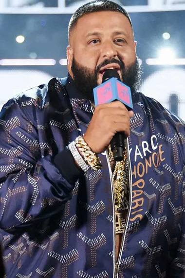 DJ Khaled MTV Video Music Awards Bomber Blue Varsity Jacket