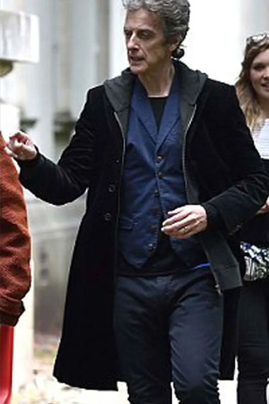 Doctor Who TV Show Peter Capaldi Twelfth Doctor Trench Coat
