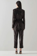 Doctor Who TV Show Yasmin Khan Mandip Gill Black Sequin Coat doctor-who-mandip-gill-sequin-coat