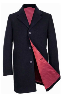 Twelfth Doctor Peter Capaldi Doctor Who Black Wool Coat