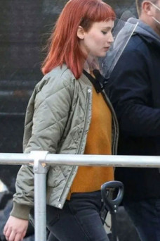 Dont Look Up Jennifer Lawrence Kate Dibiasky Bomber Jacket