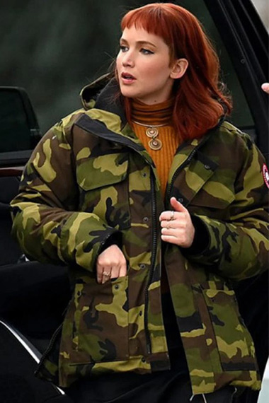 Kate Dibiasky Dont Look Up Jennifer Lawrence Military Jacket
