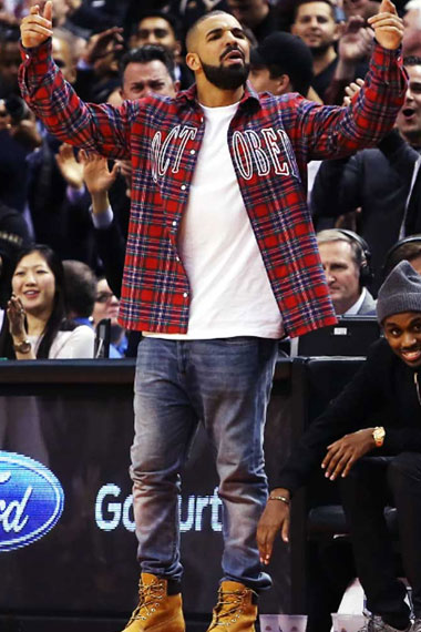 Aubrey Drake Graham Octobers Very Own Red Checkered Jacket