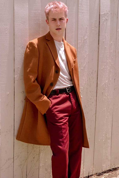 Brown Dylan Minnette Long Trench Coat