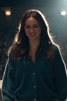 Lexi Howard Euphoria TV Series Maude Apatow Green Wool Jacket